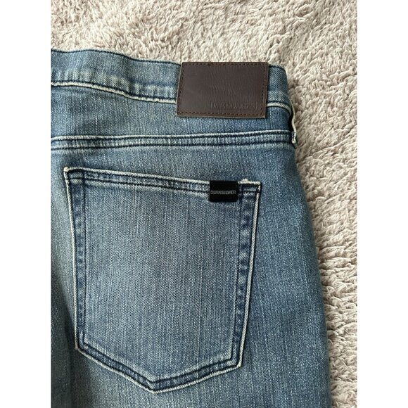 Quiksilver Men’s Jeans Revolver Straight Fit Blue Size 34 x 32  New - Picture 10 of 14